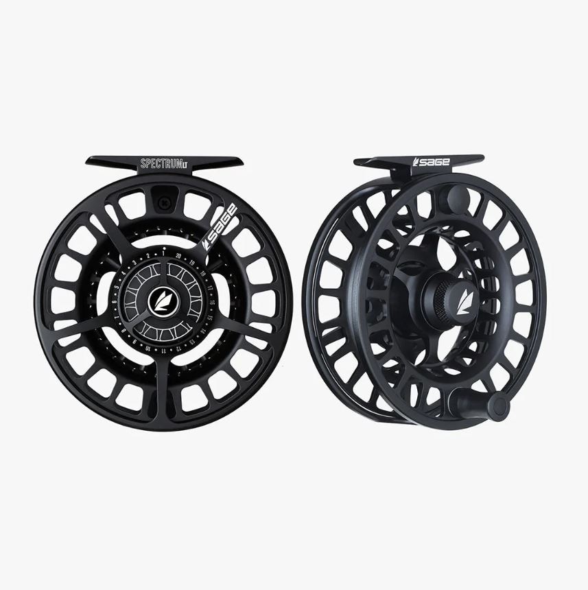 Sage LT Fly Reel in Stealth Black